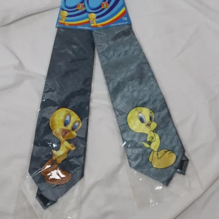 Looney Tunes Tweety 1990s Brand New Tie-Cravatte Unisex Fit