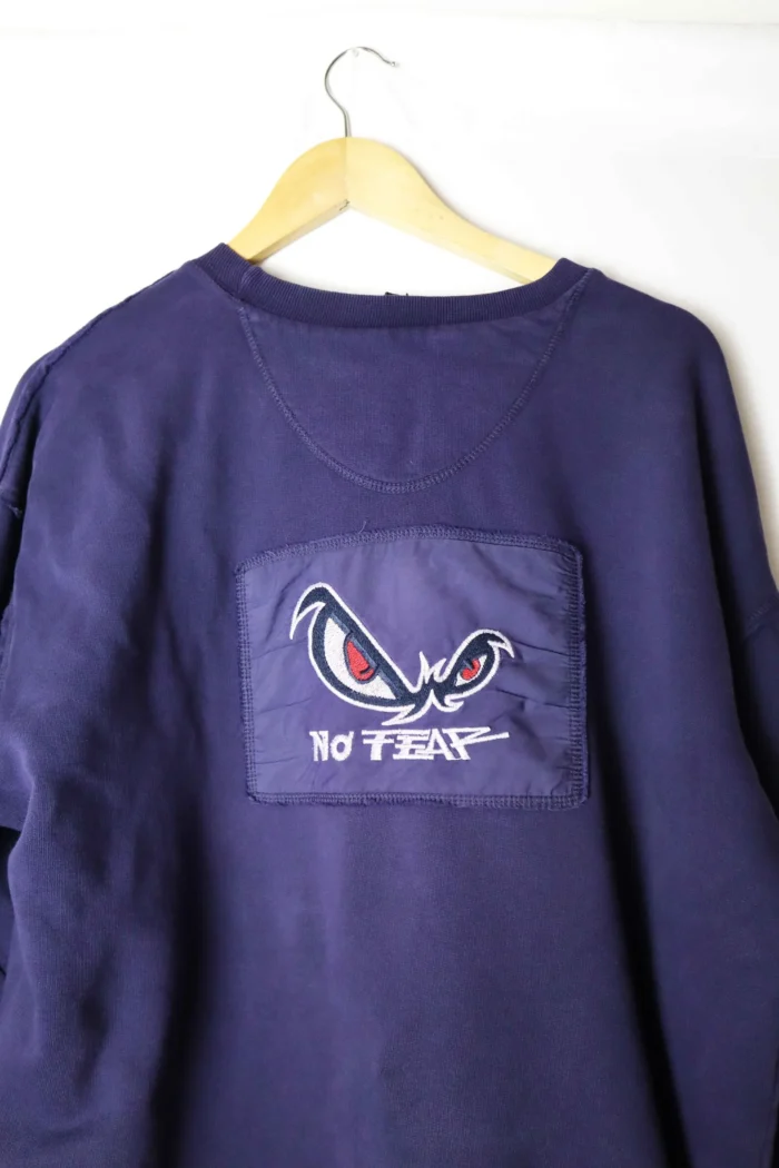 NO FEAR Vintage RARE 90s original sweater Size L (Male)