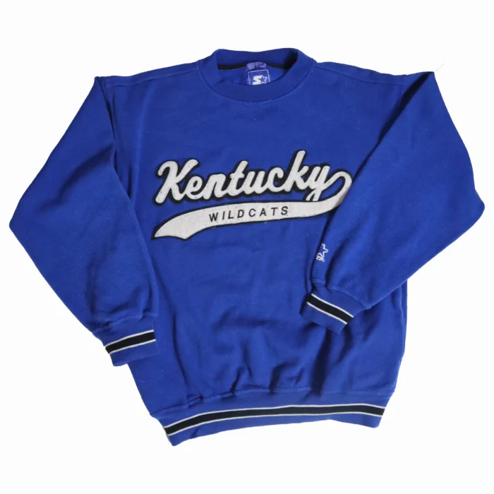 Vintage Kentucky Wildcats Starter Sweater - Men's Large