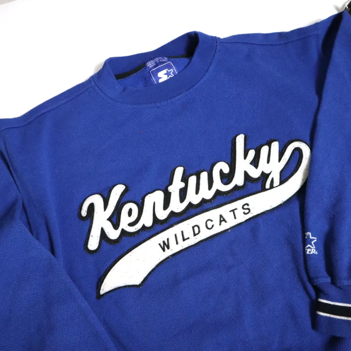 Vintage Kentucky Wildcats Starter Sweater - Men's Large