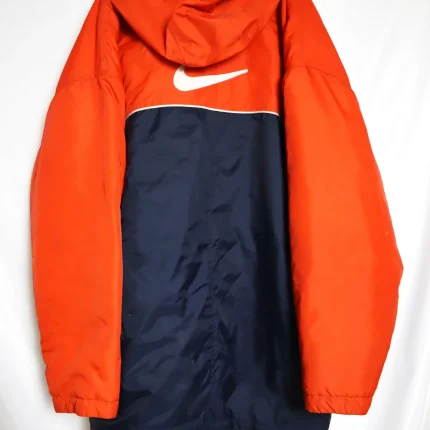 Nike 90s Swoosh Embroidered Logo Colorblock Jacket Size XL Men