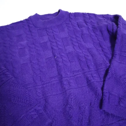 Vintage 90s Purple Oversized Sweater (M/L)