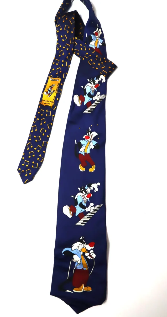 Looney Tunes Sylvester 1998 Brand New Tie-Cravatte - Unisex, λουνι τιουνς συλβεστερ γραβατα