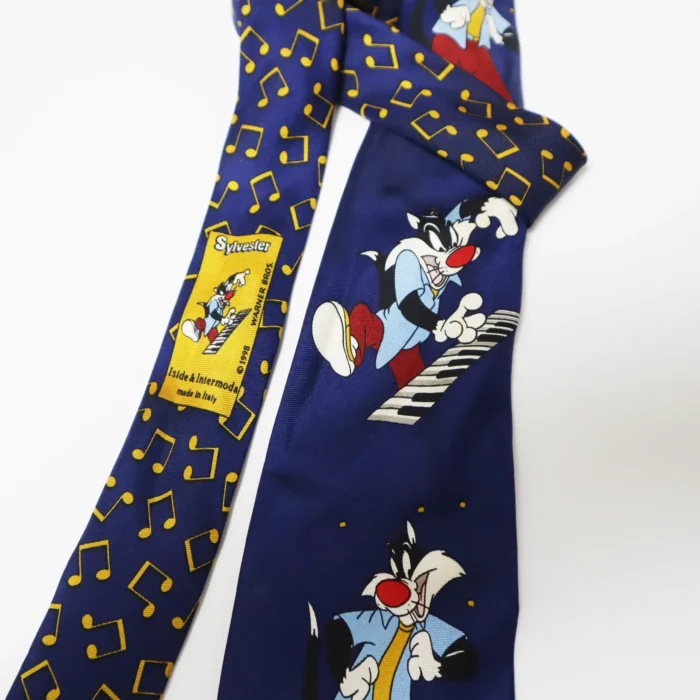 Looney Tunes Sylvester 1998 Brand New Tie-Cravatte - Unisex, λουνι τιουνς συλβεστερ γραβατα