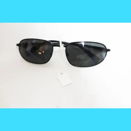 Vintage Black Calvin Klein Metal Frame Sunglasses (Missing Nose Pads)