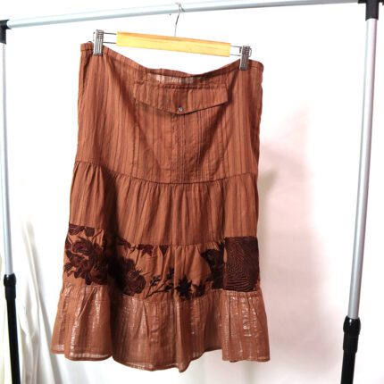 Vintage Custo Barcelona Skirt – Deadstock Y2K NEW with Tags | Size 38