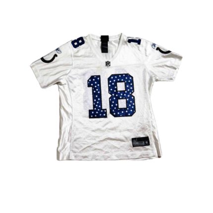 Reebok Women's NFL Indianapolis Colts Peyton Manning Jersey #18 - Size Small, White