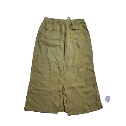 High Waisted Cargo Skirt with Adjustable Drawstring - Women's X-Large Vintage Skirt