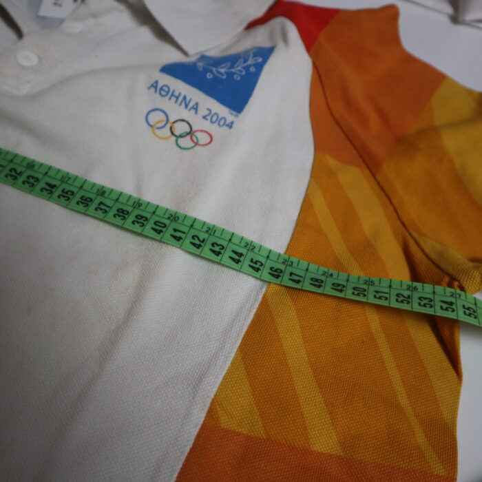 Athens 2004 Olympic polo shirt Dimensions Pit to Pit