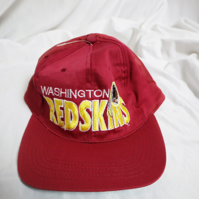 Vintage 90s Washington Commanders Snapback Hat - Rare NFL