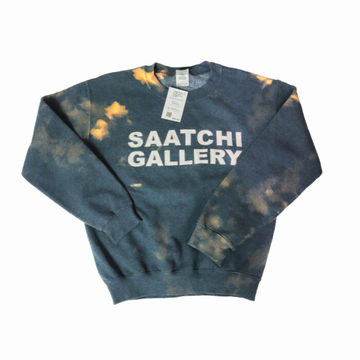 Gildan Saatchi Gallery Tie-Dye Sweatshirt Vintage Small Men