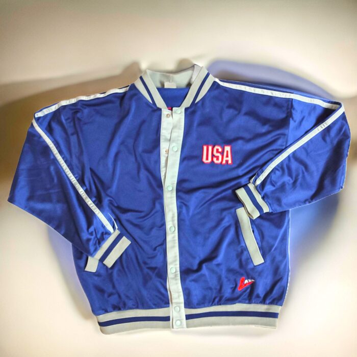 Vintage USA Basketball Team Jacket - Large 90s Sports