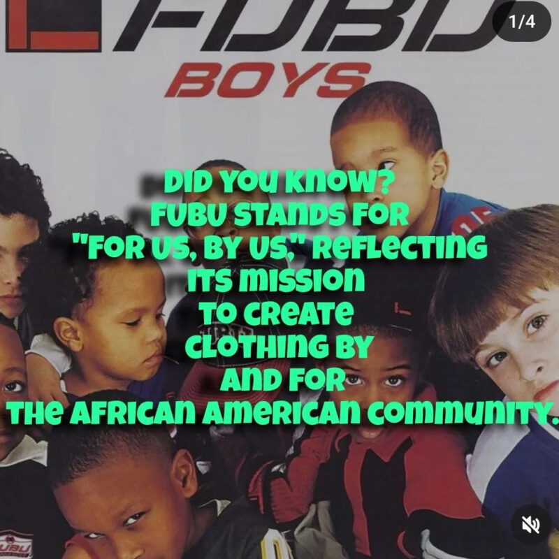 what fubu stands for