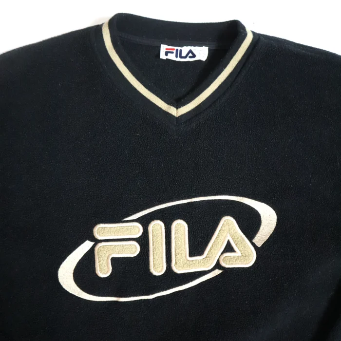 Rare Classic Old-School FILA Fleece Sweater Men's XL - Vintage Apparel