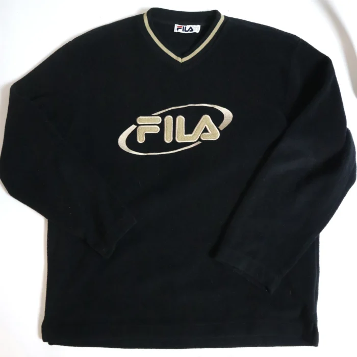 Rare Classic Old-School FILA Fleece Sweater Men's XL - Vintage Apparel