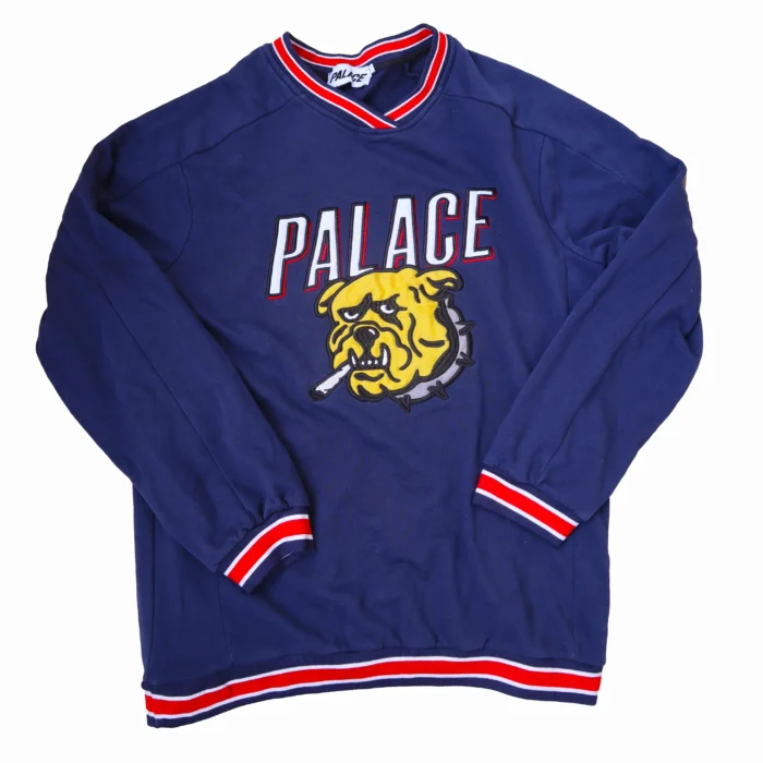 Palace Skateboards Vintage Bulldog Crewneck | Men's Medium