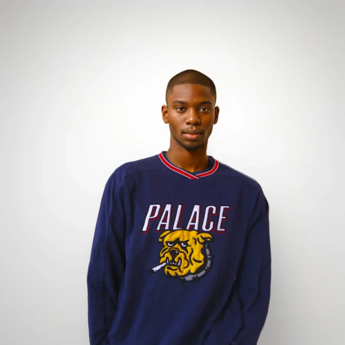 Palace Skateboards Vintage Bulldog Crewneck | Men's Medium