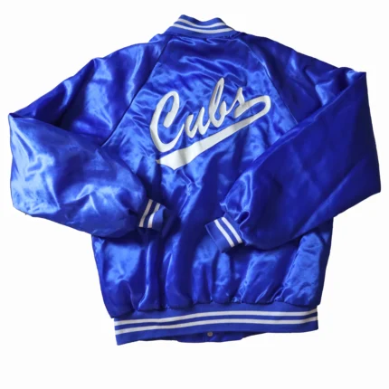 Vintage Cubs Hartwell Men's Medium Satin Bomber